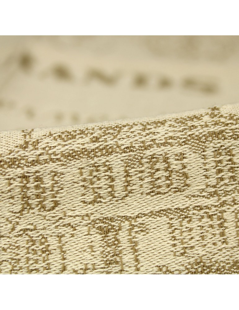 Torchon jacquard coton blanc Torchon jacquard coton blanc