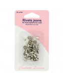 Rivets jeans nickelés sans outillage Rivets jeans nickelés sans outillage