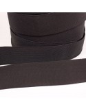 Elastique côtelé 40 mm noir