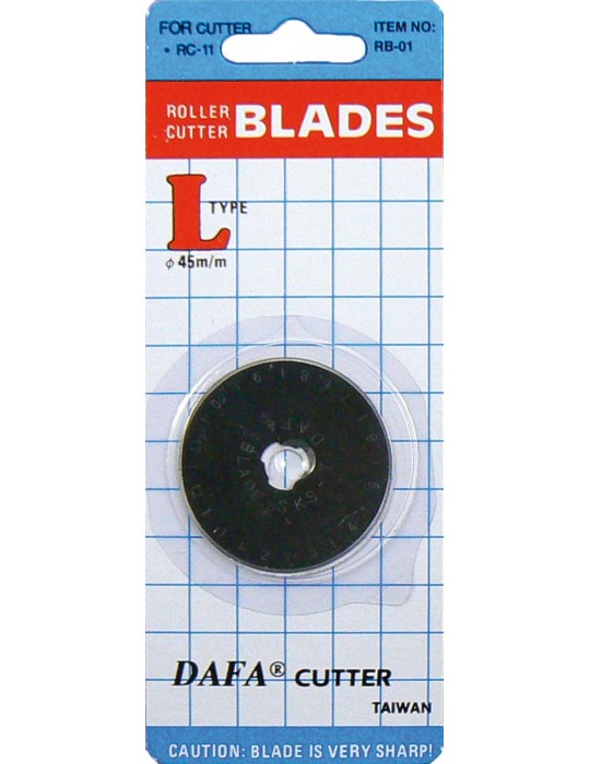 Lame cutter droite ø45mm