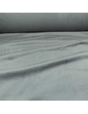 Tissu velours polaire uni occultant/phonique gris Tissu velours polaire uni occultant/phonique gris