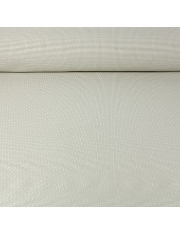 Toile ameublement polyester blanc