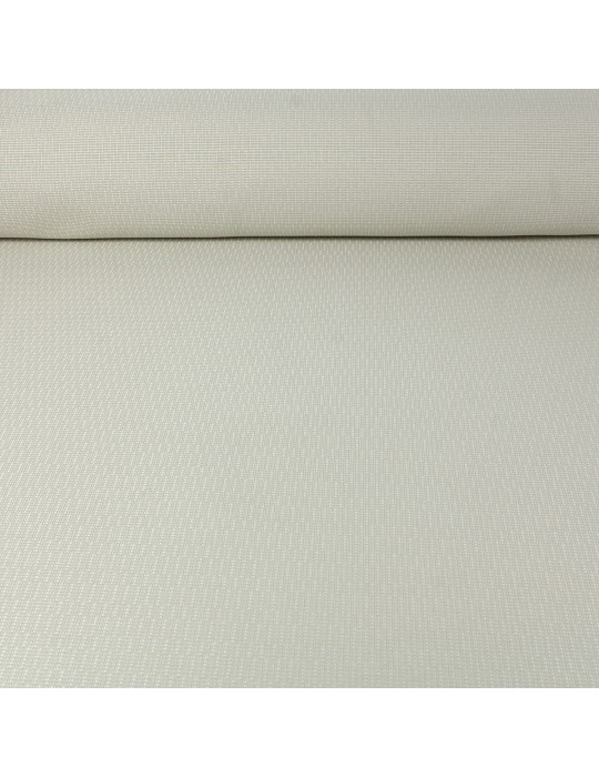 Toile ameublement polyester blanc
