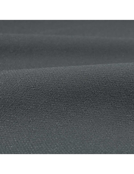Tissu toile polyester gris