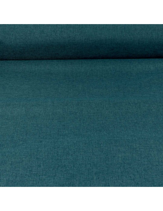 Tissu occultant uni 3 couches bleu
