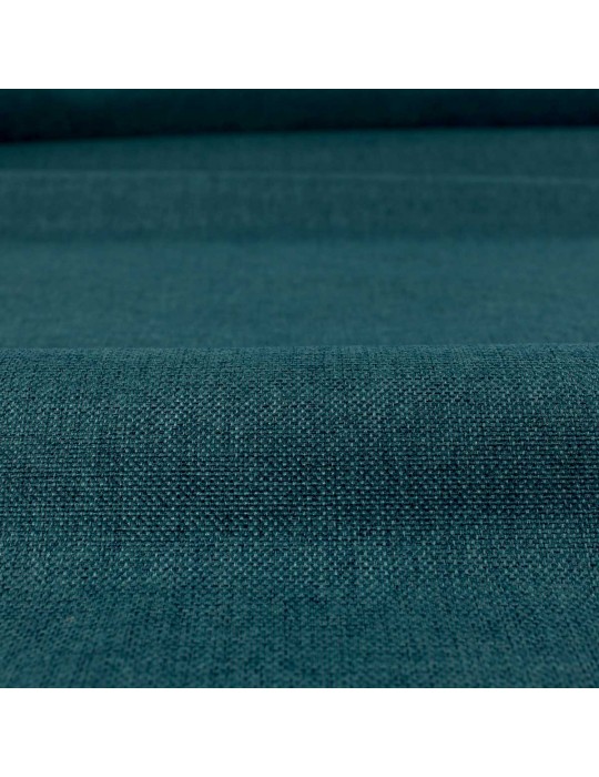 Tissu occultant uni 3 couches bleu
