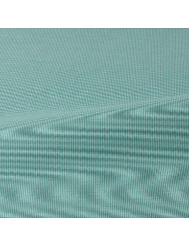 Coupon tissé teint mini carreaux vert 50 x 145 cm