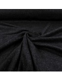 Tissu laine bouillie gris anthracite Tissu laine bouillie gris anthracite