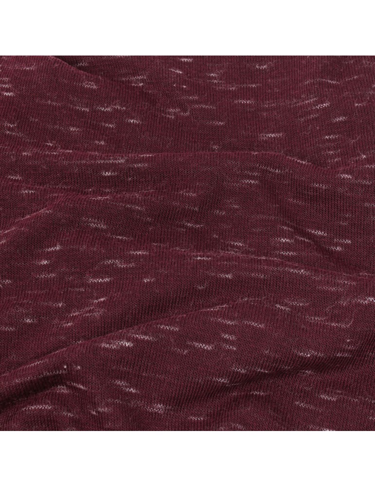 Coupon jersey tiret bordeaux 300 x 150 cm