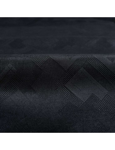 Tissu jersey géométrique bleu