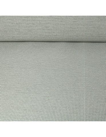 Toile ameublement polyester gris