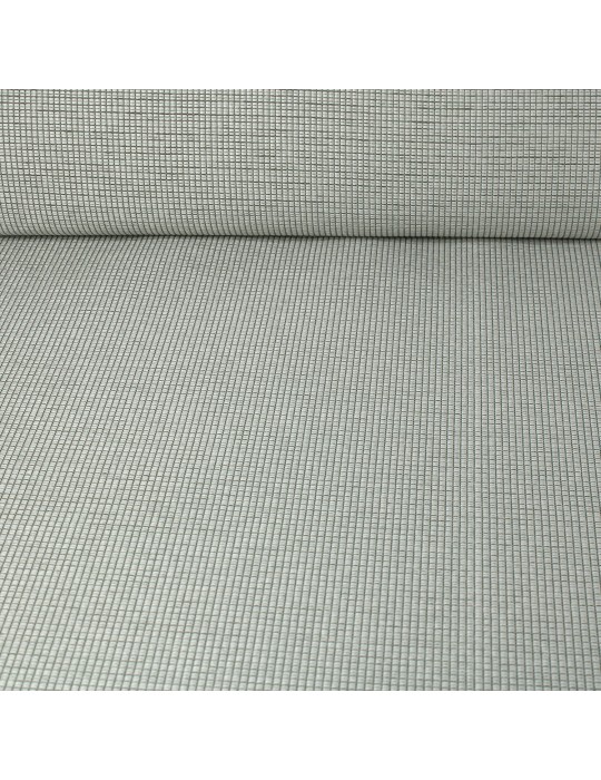 Toile ameublement polyester gris