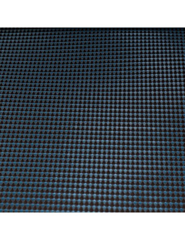 Toile ameublement brun/bleu