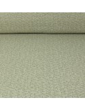 Tissu jacquard beige/vert Tissu jacquard beige/vert