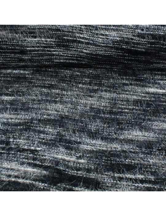 Fourrure synthétique polyester noir