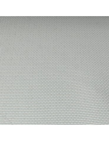 Toile d'ameublement polyester blanc/gris