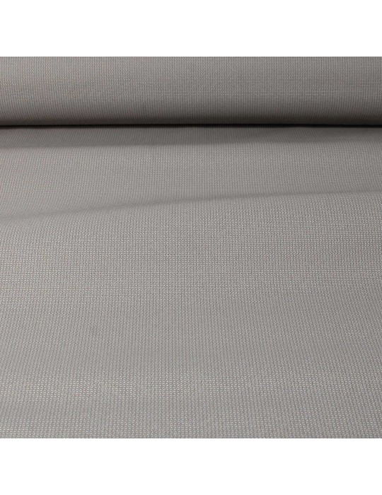 Toile d'ameublement polyester gris/marron