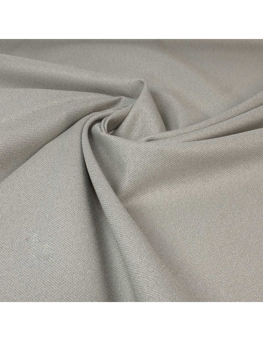 Toile ameublement polyester gris