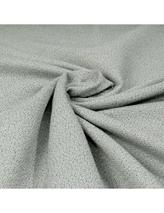 Toile d'ameublement polyester gris/vert