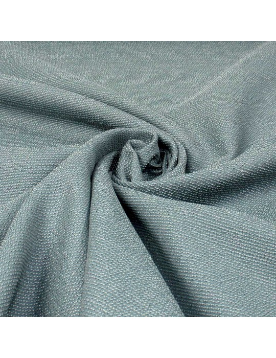 Toile d'ameublement polyester bleu