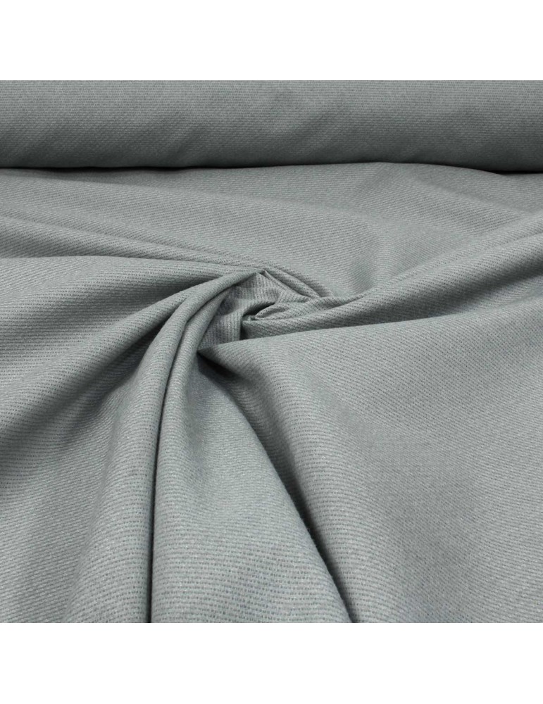 Toile d'ameublement polyester gris