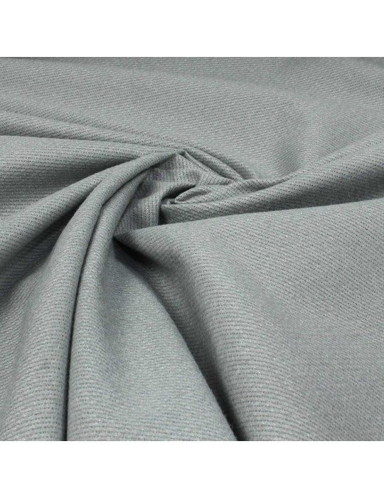 Toile d'ameublement polyester gris