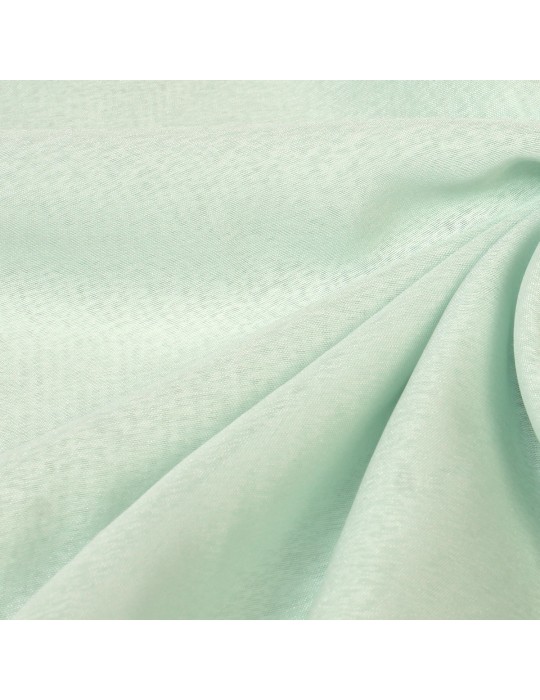 Voilage uni plombé 300 cm vert