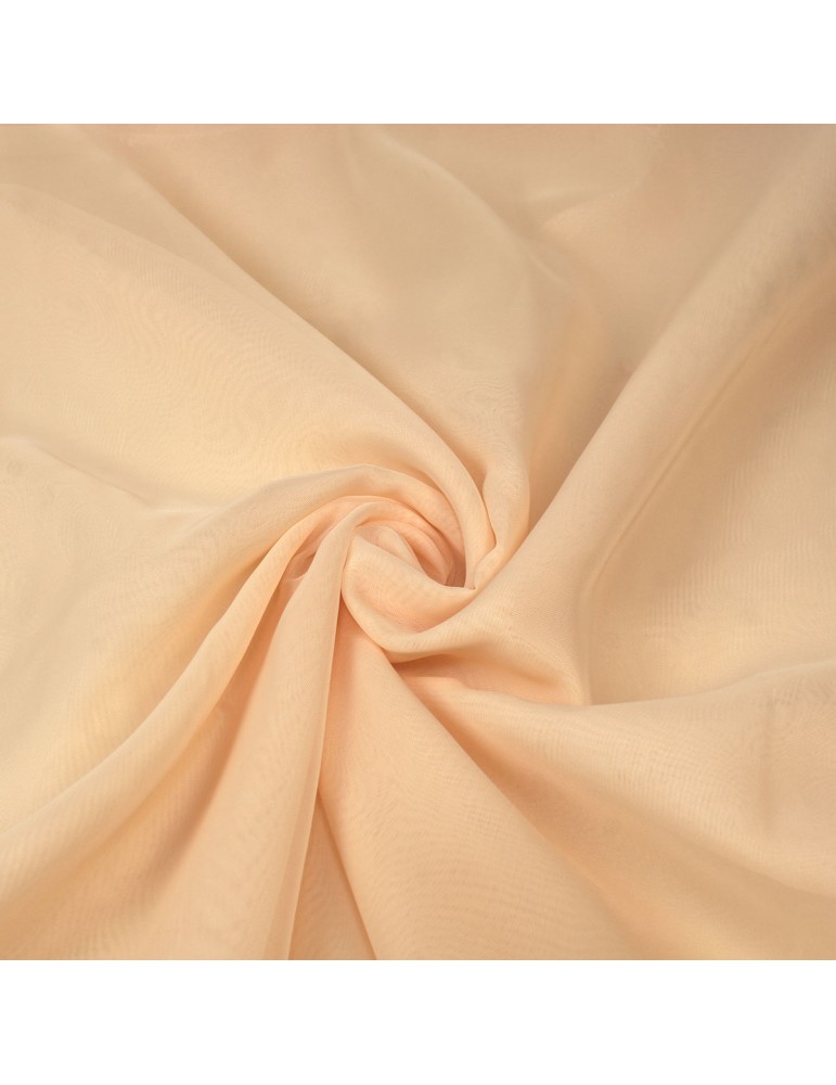 Voilage uni plombé 300 cm rose