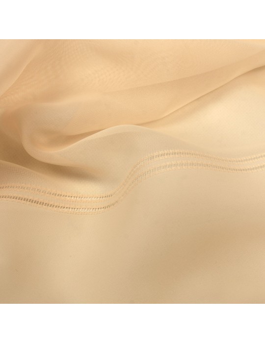 Voilage uni plombé 300 cm rose