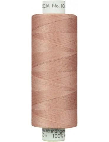 Bobine de fil polyester 1000 m rose clair