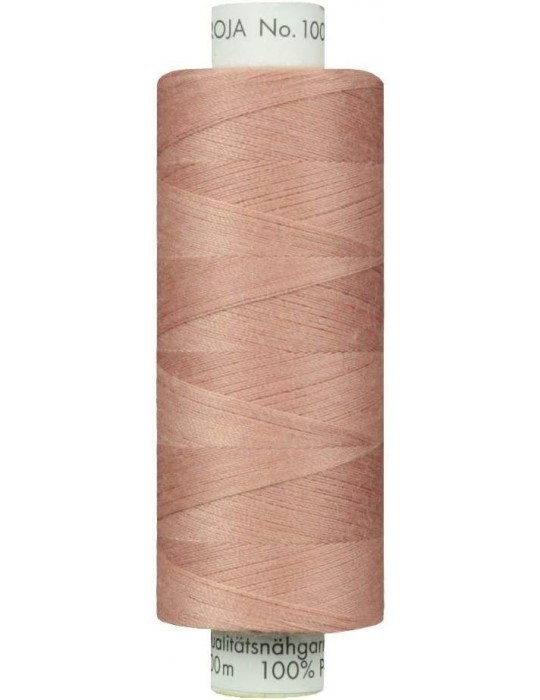 Bobine de fil polyester 1000 m rose clair
