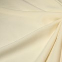 Tissu crêpe uni crème