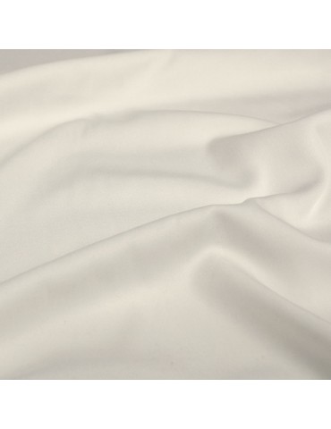 Tissu viscose uni écru