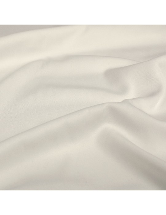Tissu viscose uni écru