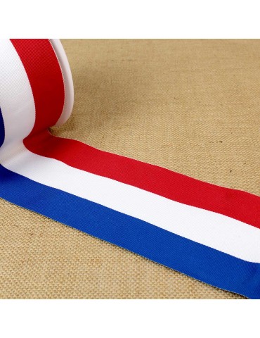 Ruban drapeau français 100 mm