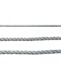Cordelière lurex 6 mm argenté Cordelière lurex 6 mm argenté