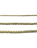 Cordelière lurex 6 mm  doré