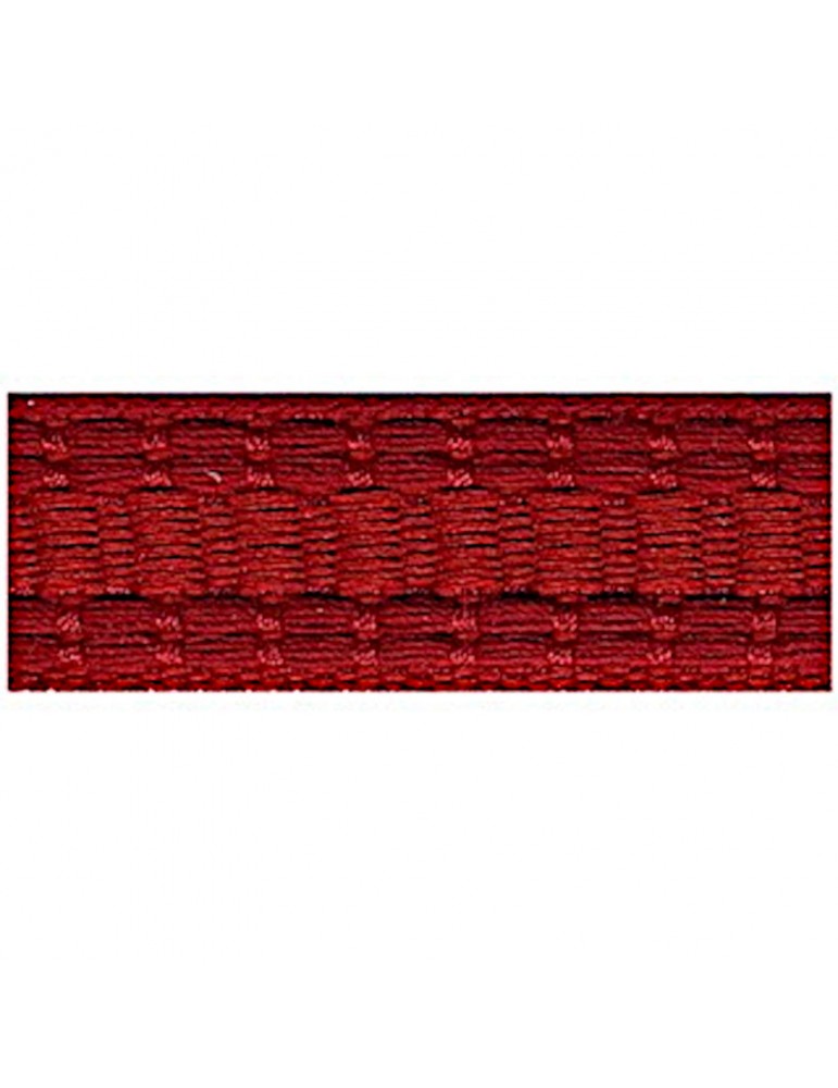 Galon lézarde 14 mm rouge Galon lézarde 14 mm rouge