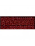 Galon lézarde 14 mm rouge Galon lézarde 14 mm rouge