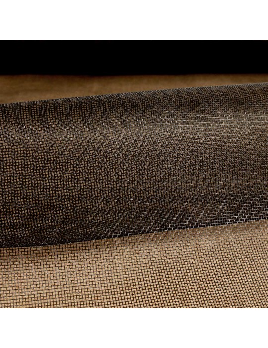Tissu moustiquaire rigide noir