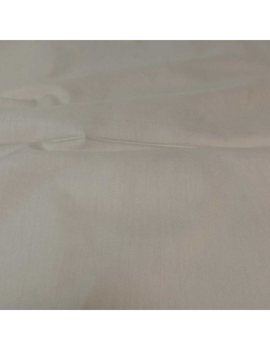 Coupon uni percale 280 x 150 cm beige clair