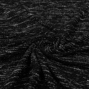Tissu jersey chiné noir Tissu jersey chiné noir