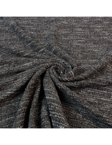 Tissu jersey chiné gris
