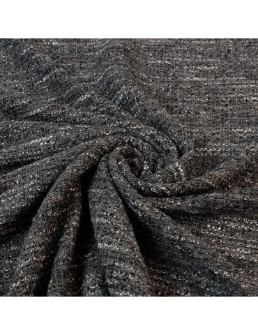 Tissu jersey chiné gris