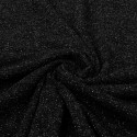 Tissu jersey métal noir Tissu jersey métal noir
