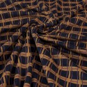 Tissu d'habillement géométrique ocre Tissu d'habillement géométrique ocre