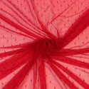 Tissus résille polyamide rouge Tissus résille polyamide rouge