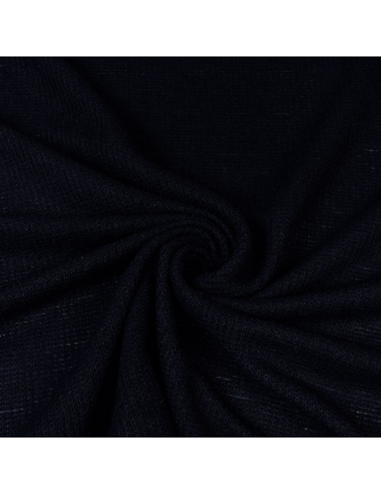 Tissu jersey uni marine 140 cm