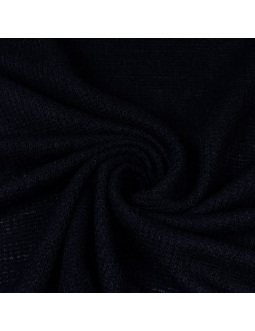 Tissu jersey uni marine 140 cm