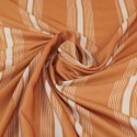 Tissu viscose imprimé rayures marron Tissu viscose imprimé rayures marron